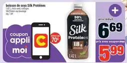Super C boisson de soya Silk Protéines | Silk Protein soy beverage offer