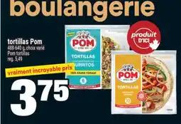 Super C tortillas Pom | Pom tortillas offer