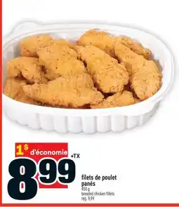 Super C filets de poulet panés | breaded chicken fillets offer