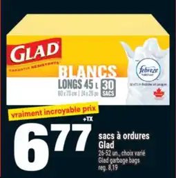 Super C sacs à ordures Glad | Glad Garbage Bags offer