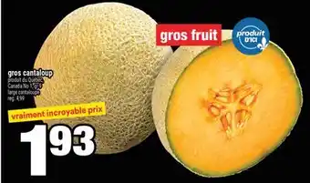 Super C gros cantaloup | large cantaloupe offer