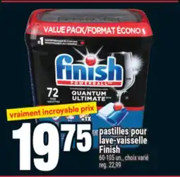 Super C Pastilles pour lave-vaisselle Finish offer