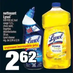 Super C nettoyant Lysol | Lysol cleaner offer