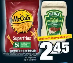 Super C pommes de terre McCain | McCain potatoes offer