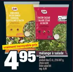 Super C mélange à salade Dole | Dole salad kit offer