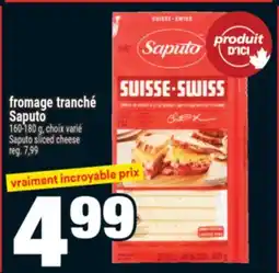 Super C fromage tranché Saputo | Saputo sliced cheese offer
