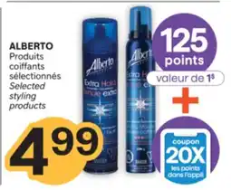 Brunet ALBERTO Produits coiffants sélectionnés offer