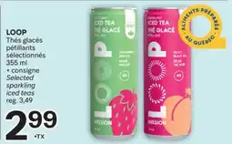 Brunet LOOP Thés glacés pétillants sélectionnés offer