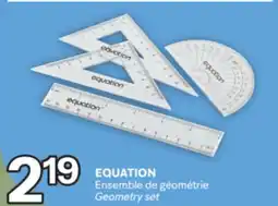 Brunet EQUATION Ensemble de géométrie offer