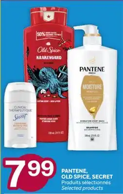 Brunet PANTENE, OLD SPICE, SECRET Produits sélectionnés offer