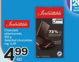 Brunet Irresistible Chocolats sélectionnés offer
