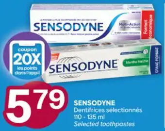 Brunet SENSODYNE Dentifrices sélectionnés offer