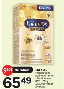 Brunet ENFAMIL Preparations pour nourrissons selectionnees offer