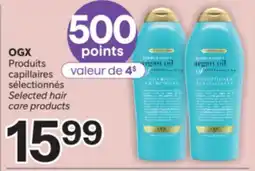 Brunet OGX Produits capillaires sélectionnés offer