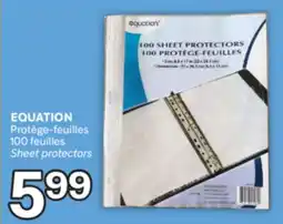 Brunet EQUATION Protège-feuilles 100 feuilles offer