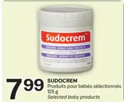 Brunet SUDOCREM Produits pour bébés sélectionnés offer