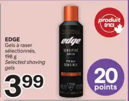 Brunet EDGE Gels à raser sélectionnés offer