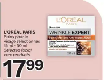 Brunet L'ORÉAL PARIS Soins pour le visage sélectionnés offer