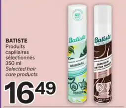 Brunet BATISTE Produits capillaires sélectionnés offer