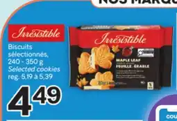 Brunet Irresistible Selected cookies offer