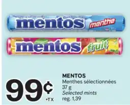 Brunet MENTOS Menthes sélectionnées offer