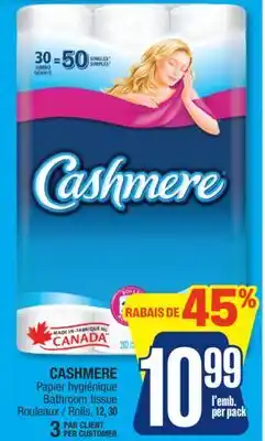 Jean Coutu CASHMERE Bathroom tissue offer