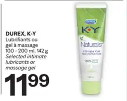 Brunet DUREX, K-Y Lubrifiants ou gel à massage offer