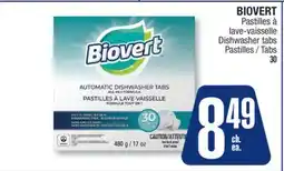 Jean Coutu BIOVERT Dishwasher Tabs offer