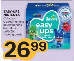 Brunet EASY-UPS, NINJAMAS Culottes d'entraînement sélectionnées offer