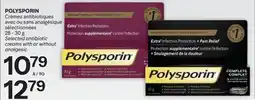 Brunet POLYSPORIN Crèmes antibiotiques avec ou sans analgésique sélectionnées offer