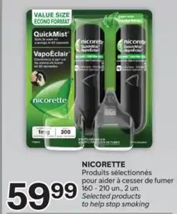 Brunet NICORETTE Produits sélectionnés pour aider à cesser de fumer offer