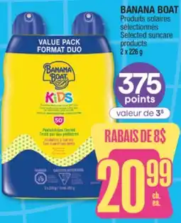 Jean Coutu BANANA BOAT Selected suncare products offer