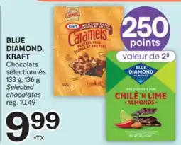 Brunet BLUE DIAMOND, KRAFT Chocolats sélectionnés offer