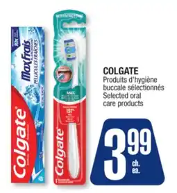 Jean Coutu COLGATE Selected oral care products offer
