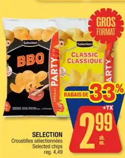 Jean Coutu SELECTION Selected chips offer