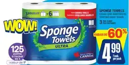 Jean Coutu Sponge Towels Selected paper towels offer