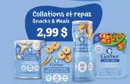 Jean Coutu GERBER Snacks & Meals offer