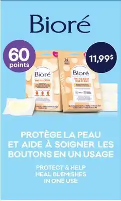 Jean Coutu BIORE PROTECT & HELP HEAL BLEMISHES IN ONE USE offer