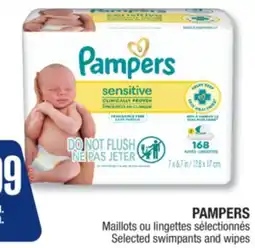 Jean Coutu PAMPERS Selected swimpants and wipes offer