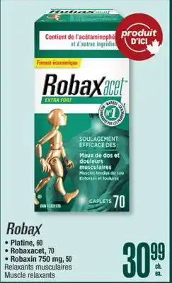 Jean Coutu Robaxacet Muscle relaxants offer
