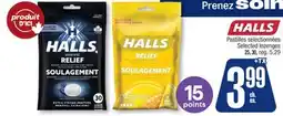 Jean Coutu HALLS Selected lozenges offer