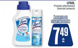 Jean Coutu LYSOL Selected products offer