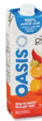 Familiprix Oasis Classic 100% juice Orange Pure Breakfast offer