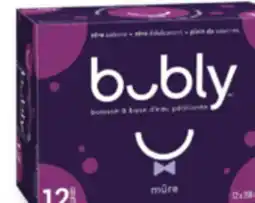 Familiprix BUBLY Carbonated natural spring water offer