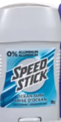 Familiprix Speed Stick deodorant Ocean Surf offer