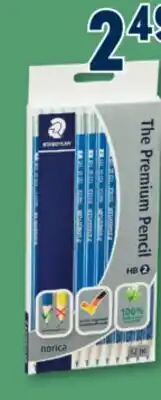 Familiprix STAEDTLER, Premium quality writing pencil HB#2, 12 units offer