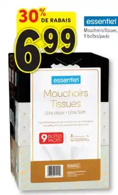 Familiprix essentiel Mouchoirs Tissues offer
