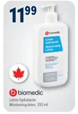 Familiprix Biomedic moisturizing lotion offer