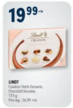 Familiprix Lindt Creation Petits Desserts fine selection of assorted chocolates – Gift Box offer