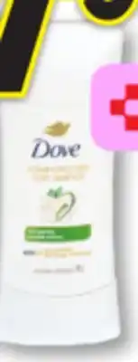 Familiprix DOVE or DOVE MEN CARE, Selected antiperspirants or deodorants offer